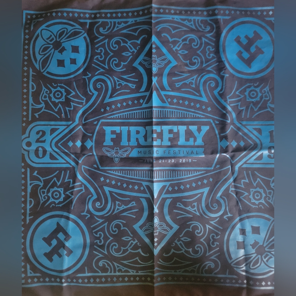 XL Firefly Music Festival Bandana From 2019  Never Worn/Used